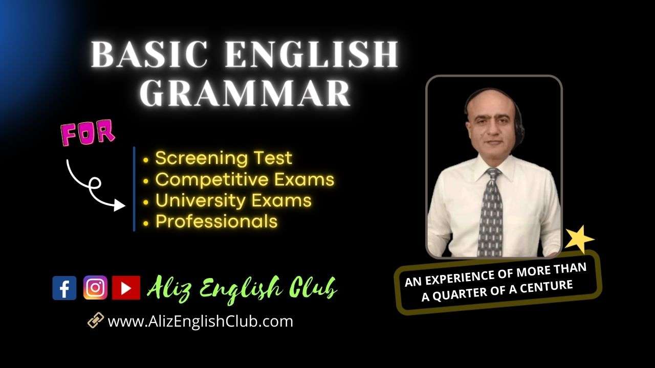 Learn Basic English Grammar Online