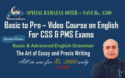 Basic to Pro – Video Course on English for Competitive Exams